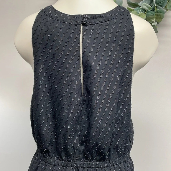 Express Black Halter Dress Keyhole Front and Back L - Picture 5 of 16